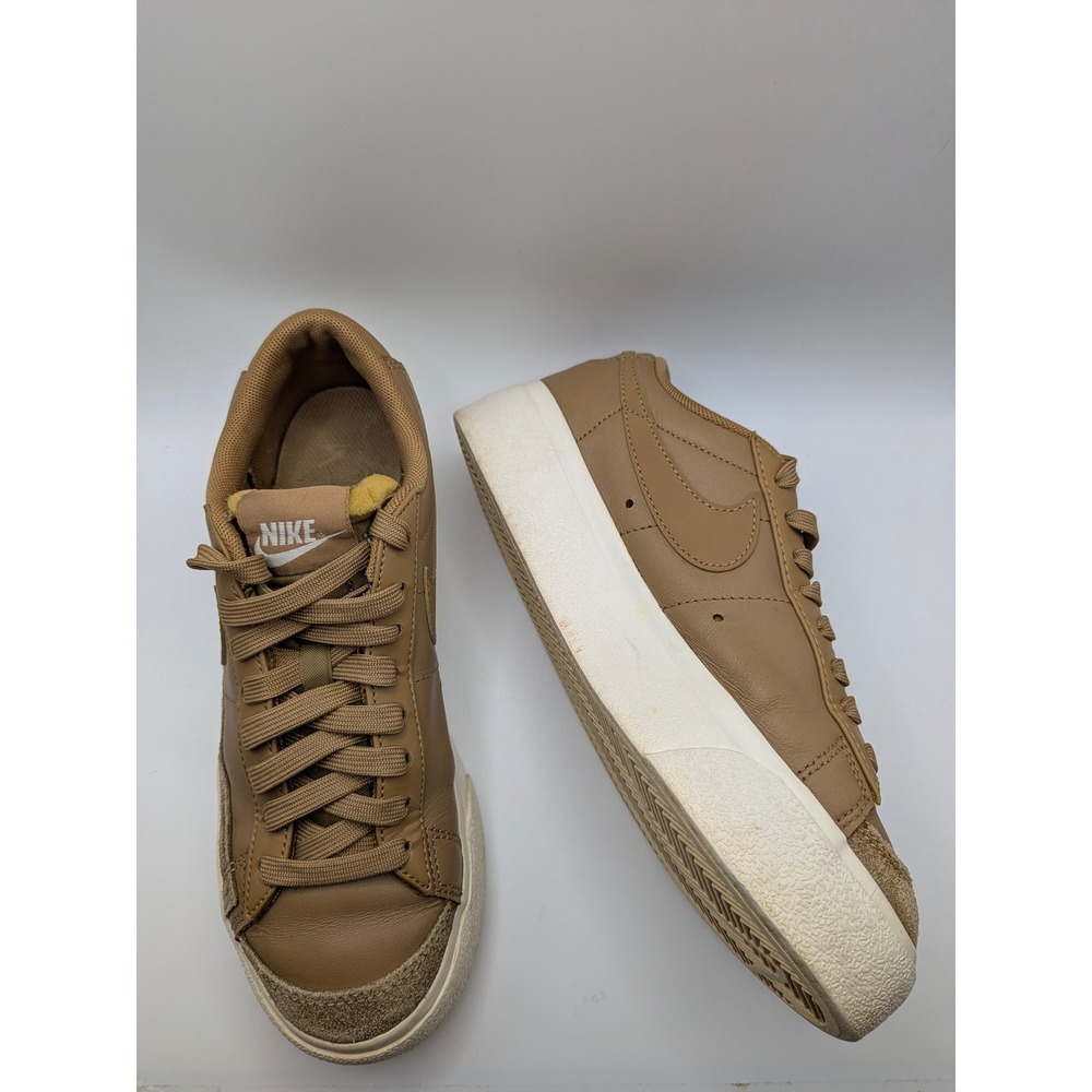 Nike Blazer Low Platform Size 6 Shoes Driftwood Tan Womens Sneakers DJ0292-200